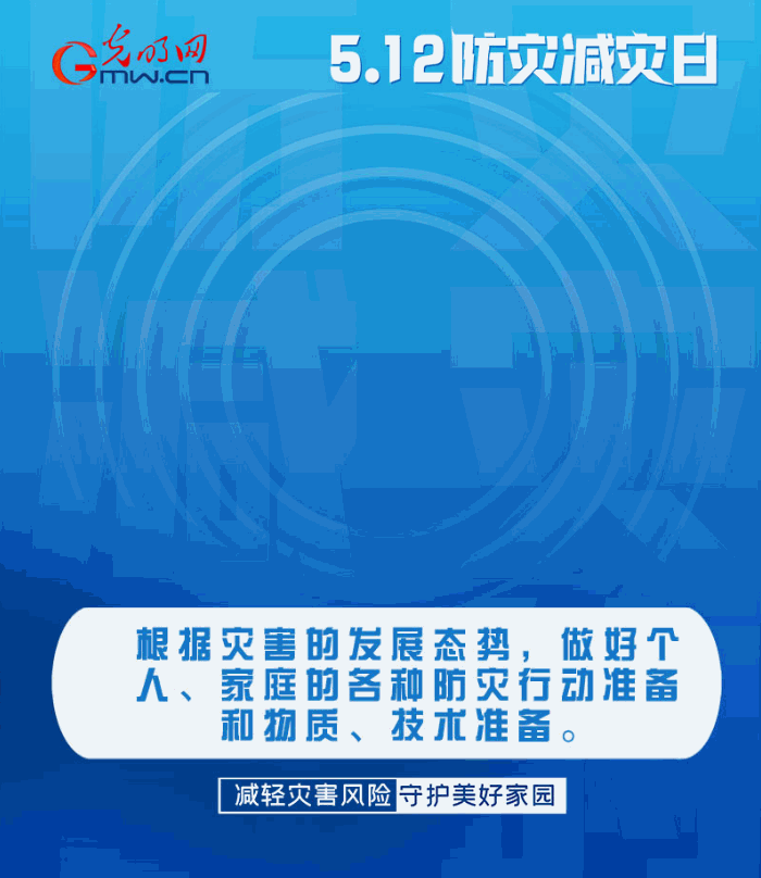 【動(dòng)態(tài)海報(bào)】減輕災(zāi)害風(fēng)險(xiǎn)，從這10個(gè)字開(kāi)始