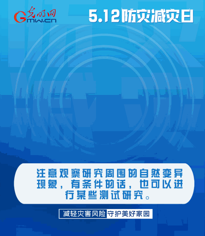 【動(dòng)態(tài)海報(bào)】減輕災(zāi)害風(fēng)險(xiǎn)，從這10個(gè)字開(kāi)始