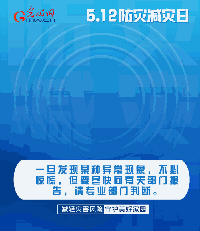 【動(dòng)態(tài)海報(bào)】減輕災(zāi)害風(fēng)險(xiǎn)，從這10個(gè)字開(kāi)始