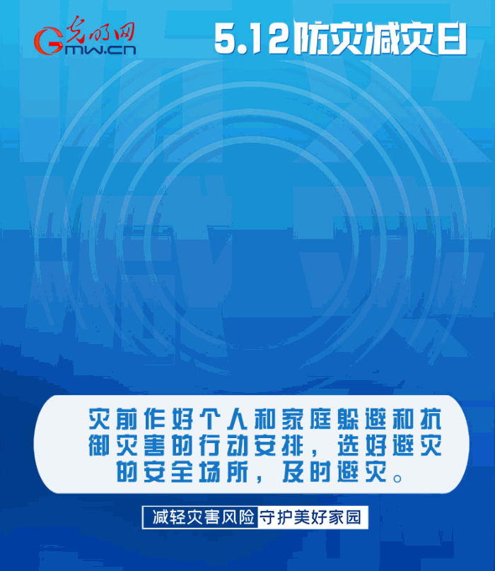【動(dòng)態(tài)海報(bào)】減輕災(zāi)害風(fēng)險(xiǎn)，從這10個(gè)字開(kāi)始
