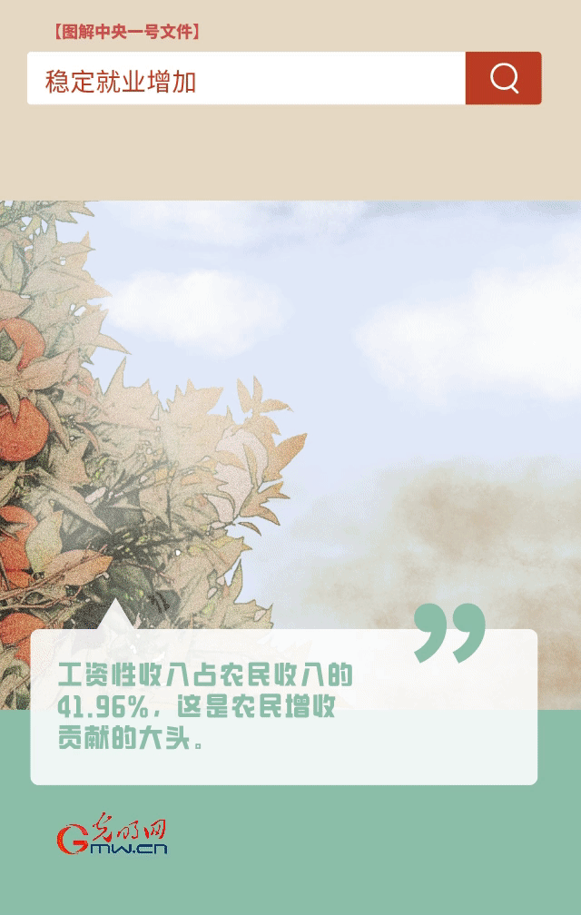 【圖解中央一號(hào)文件】“動(dòng)”漫海報(bào)丨今年如何讓農(nóng)民的“錢袋子”鼓起來？