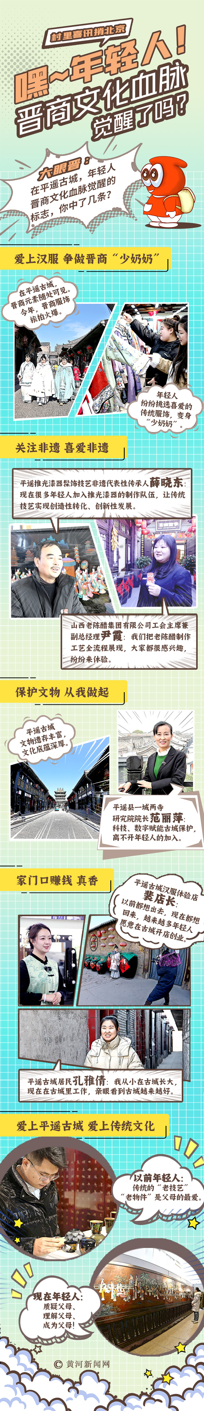 村里喜訊捎北京 | 創(chuàng)意漫畫：嘿，年輕人！晉商文化血脈覺醒了嗎？