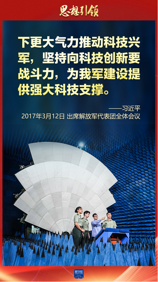 思想引領｜兩會上，習主席這樣談強軍之路