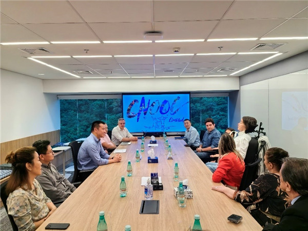 座談會(huì)現(xiàn)場(chǎng)。中海油巴西公司供圖