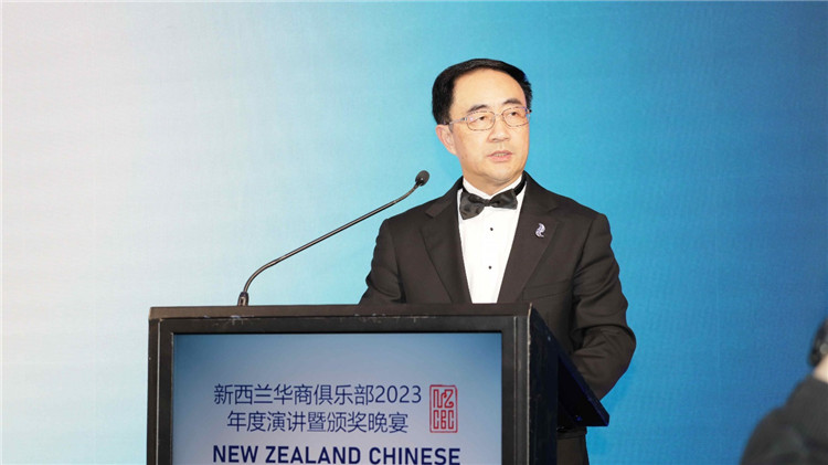 新西蘭華商聯(lián)合總會主席楊健。攝影：張凱