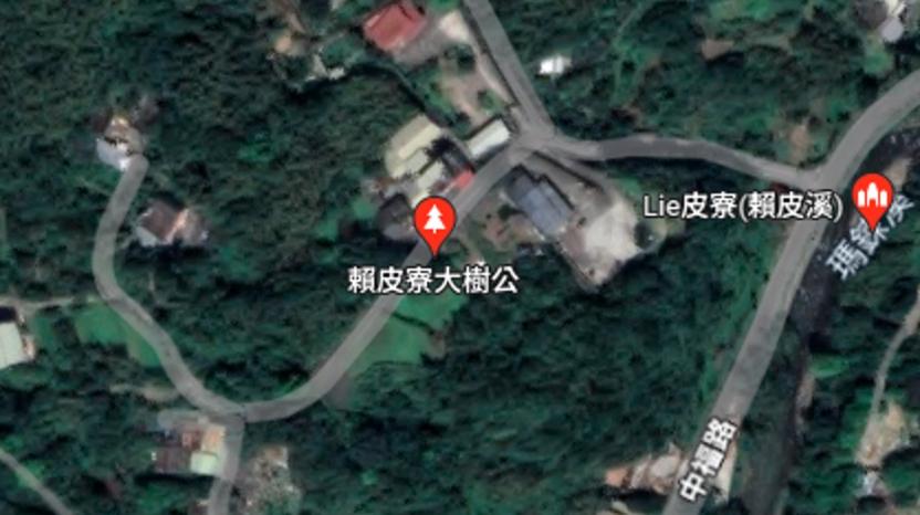 谷歌地圖截圖。圖片來(lái)源：臺(tái)灣《中國(guó)時(shí)報(bào)》