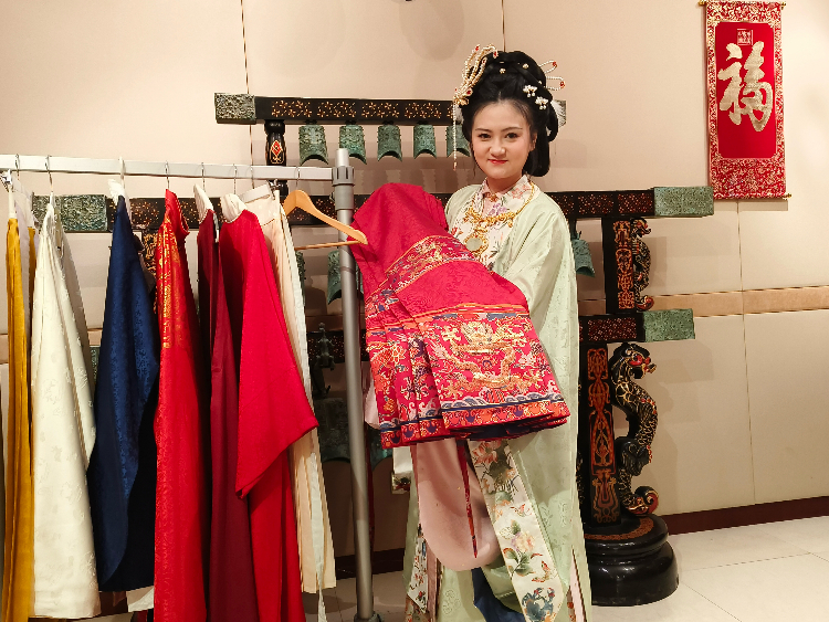 馬耳他中國文化中心的漢服展示。馬耳他中國文化中心供圖