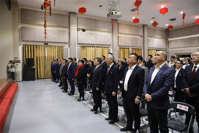 “溫暖迎春·共慶中國年”活動現(xiàn)場。中國駐阿爾及利亞大使館供圖