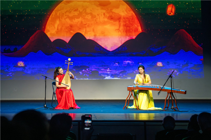  現(xiàn)場表演。中國駐希臘大使館供圖