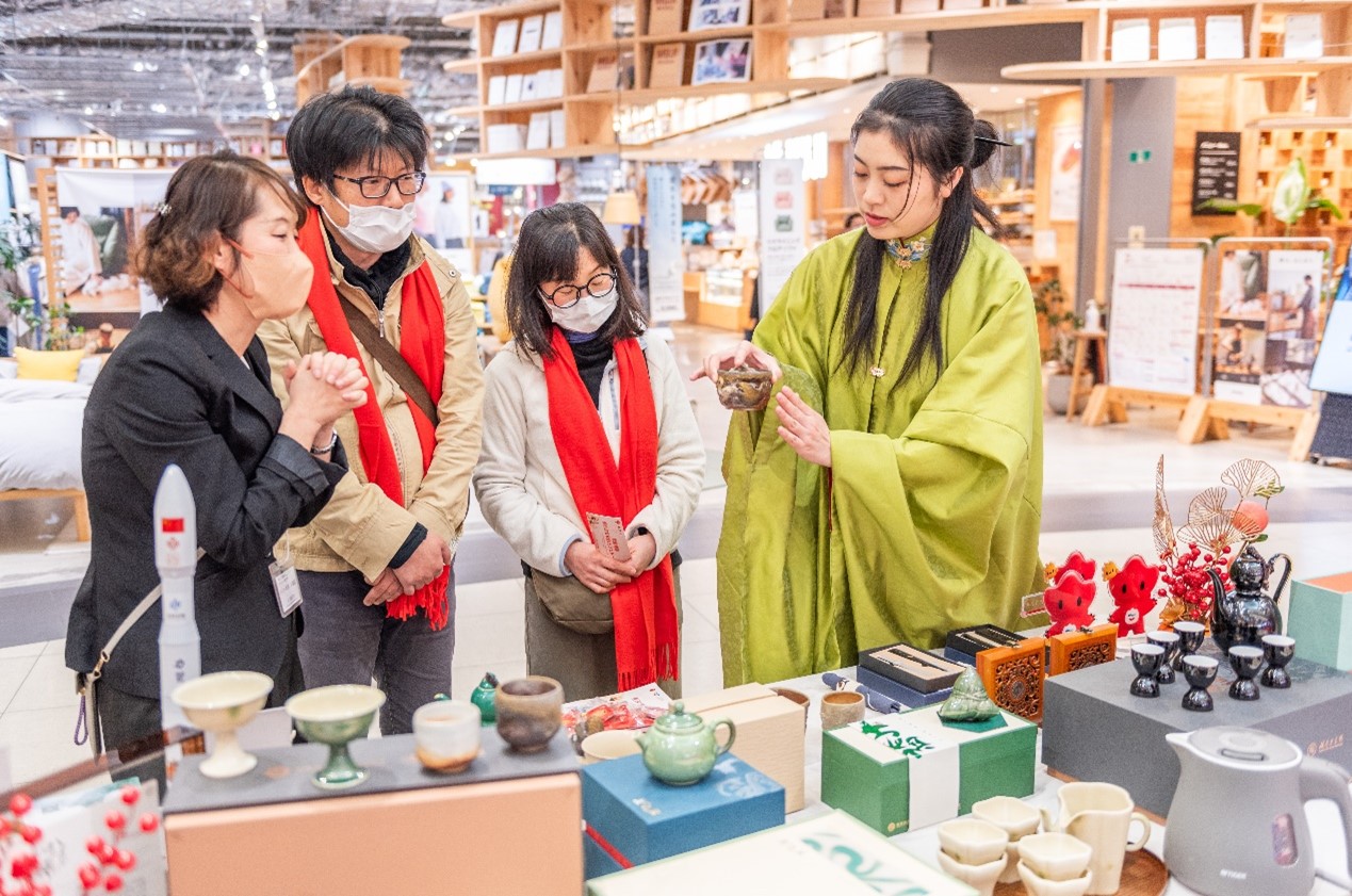 活動現(xiàn)場。中國駐大阪旅游辦事處供圖