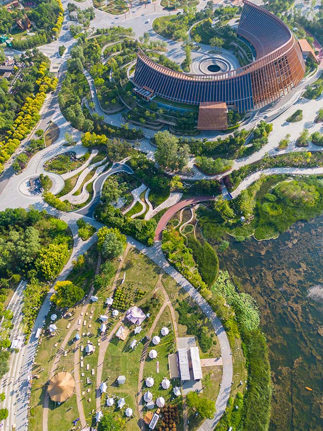北京世園公園露營(yíng)文化節(jié)開幕。張立峰攝