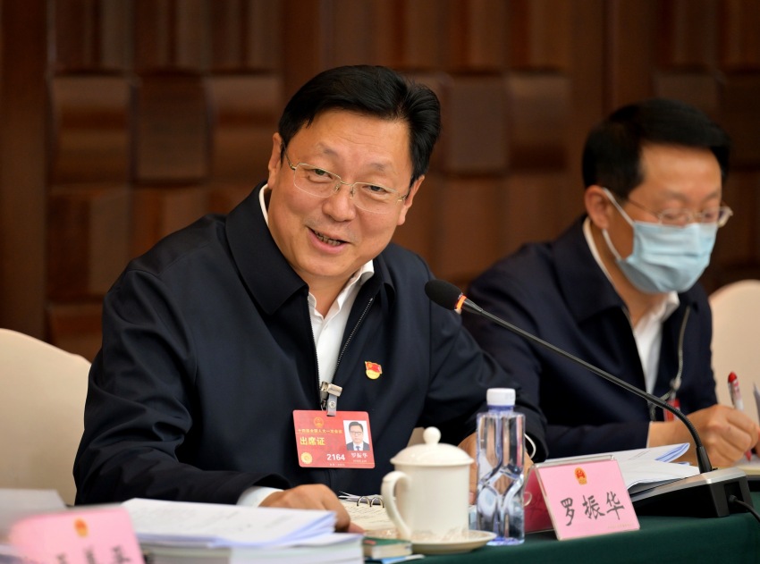 全國人大代表羅振華。
