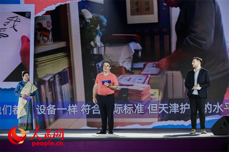 從左至右分別為馬星彤、皮安睿、柯明可。人民網(wǎng)記者 于凱攝