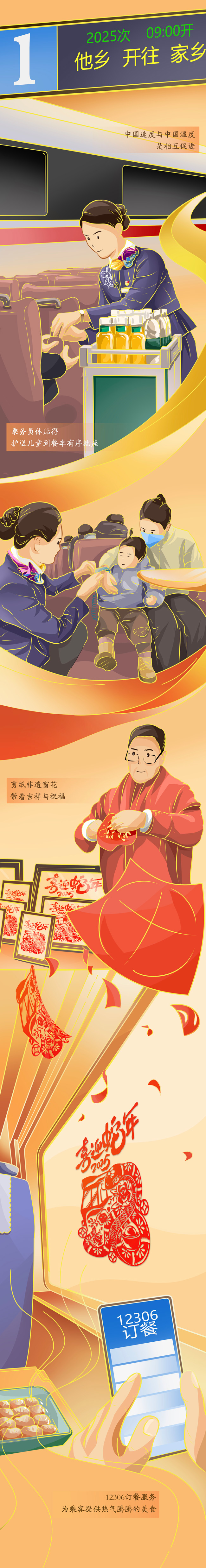【巳巳如意萬(wàn)象新】漫評(píng)丨春運(yùn)“智變”，看熱氣騰騰的中國(guó)