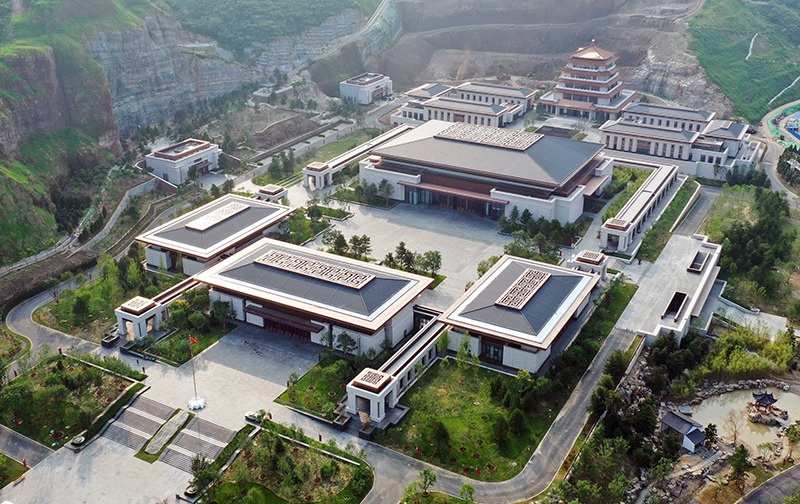 這是2022年7月30日拍攝的中國國家版本館中央總館。