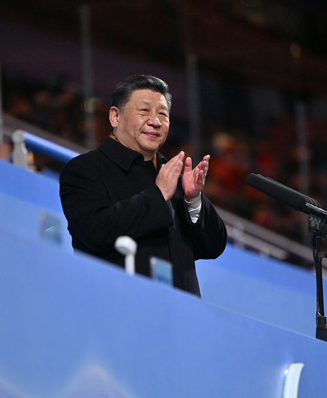 2022年3月4日晚，北京2022年冬殘奧會(huì)開幕式在國(guó)家體育場(chǎng)隆重舉行。習(xí)近平主席出席開幕式并宣布北京2022年冬殘奧會(huì)開幕。