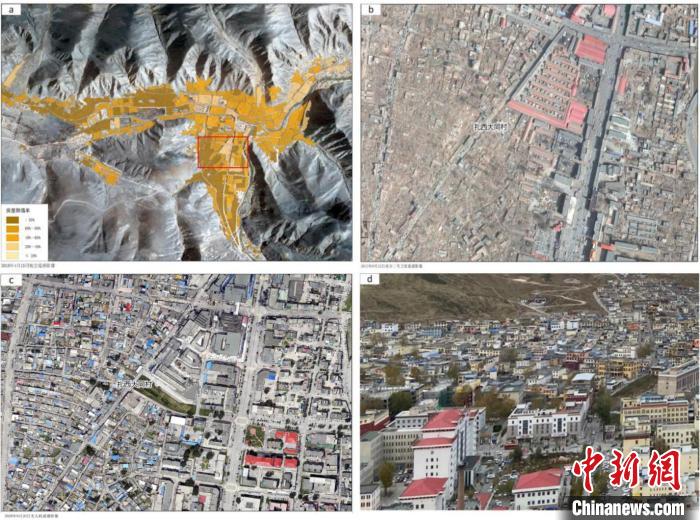災后重建區(qū)群眾住房條件得到根本性改善監(jiān)測結果。中科院空天院 供圖
