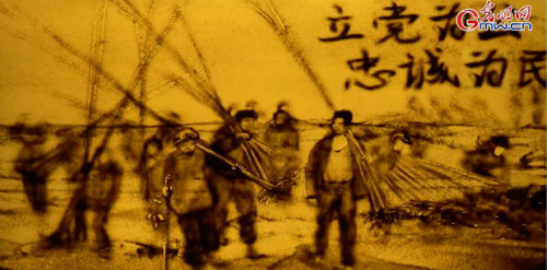 【沙畫】風(fēng)好正揚(yáng)帆，起航新時(shí)代